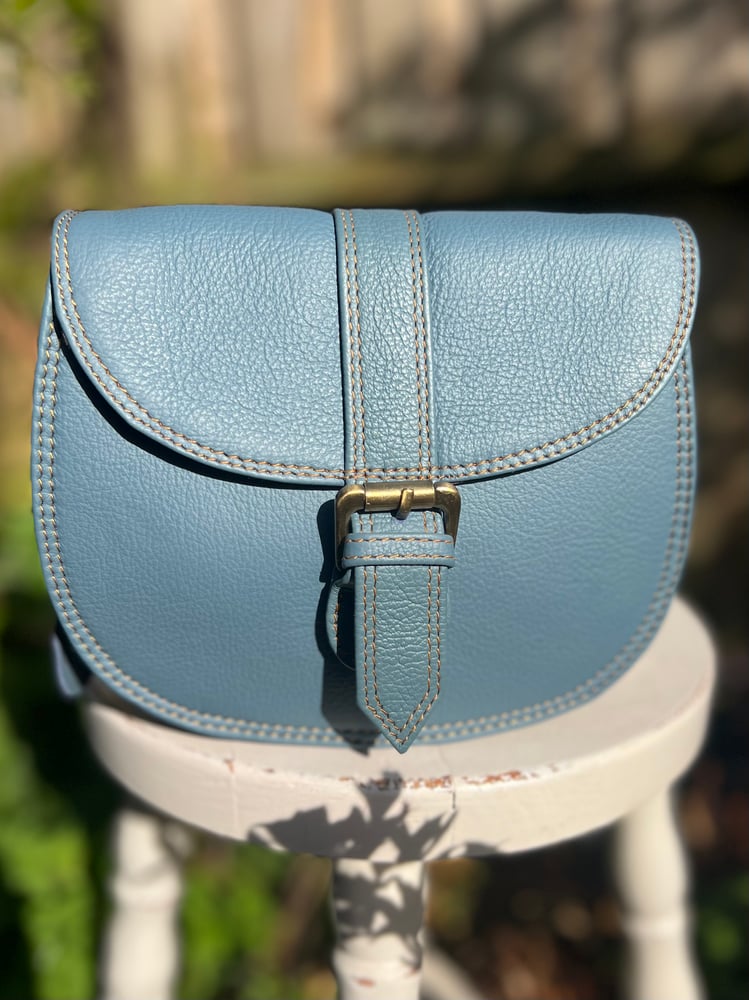 Image of Harlequin Collection - Multi-Coloured Recycled Leather #256A