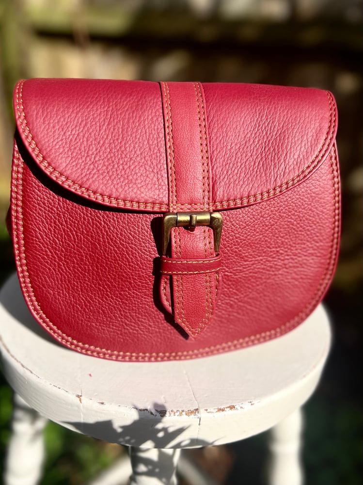 Image of Harlequin Collection - Multi-Coloured Recycled Leather #256B