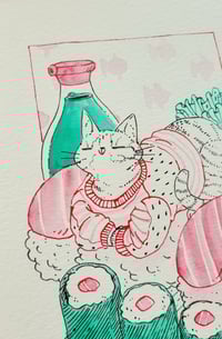 Image 1 of Sushi - Original Watercolour Painting