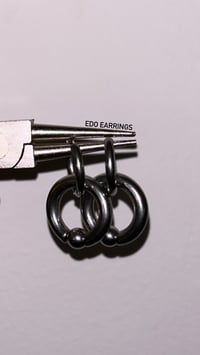 Image 2 of EDO Hoop Earrings (Original) 
