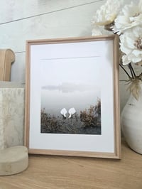 FRAMED Soulmates in the mist print
