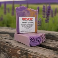 Image 4 of 5 bars, FLORAL Goat Milk & Tallow Soap Bar, 