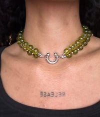 Image 2 of Peridot Baby Choker
