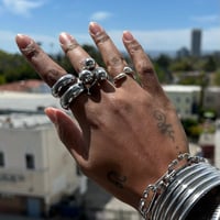Image 2 of Bubble Band Rings
