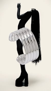 Image 1 of Stacked Cuff Bracelet 