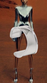 Image 1 of Silver Surfer Cuff Bracelet 