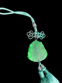 Image 4 of Buddha Imperial Jade Good Fortune Hanger (Green)