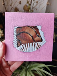 Image 1 of 'Chocolate French Fancy' Original oil painting