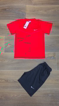 Image 3 of Kids Shorts sets (Red Blue and black)