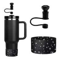 Image 11 of Gemstone Straw Topper & Bottle Boot Set