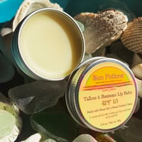 Image 3 of Grass Fed & Grass Finished Tallow and Beeswax Lip Balm