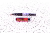 Image 2 of Shotgun Shell Pen with Turkey Feathers and Beard, Ceramic Rollerball Tip   #0308
