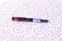 Image 1 of Shotgun Shell Pen with Turkey Feathers and Beard, Ceramic Rollerball Tip   #0308