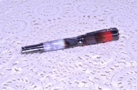 Image 10 of Shotgun Shell Pen with Turkey Feathers and Beard, Ceramic Rollerball Tip   #0308