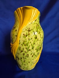 Image 1 of Vintage Handmade Ceramic Rose Pitcher