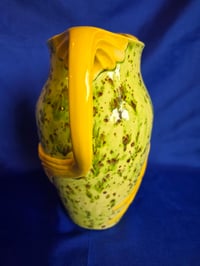 Image 7 of Vintage Handmade Ceramic Rose Pitcher