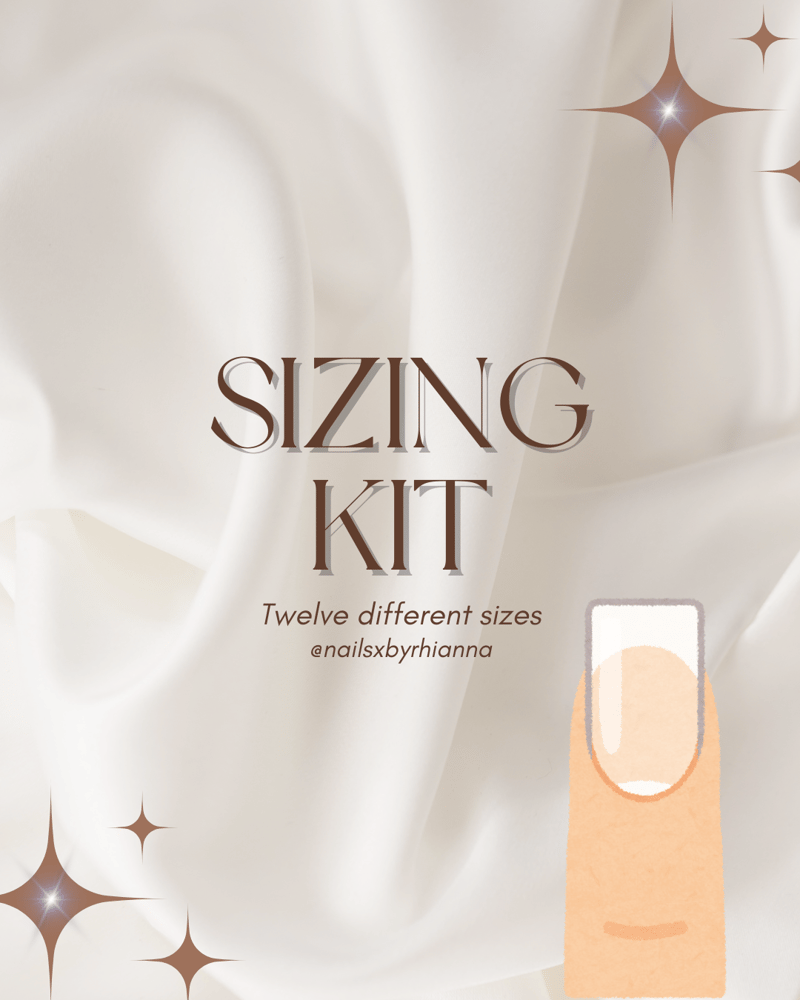 Image of sizing guide.