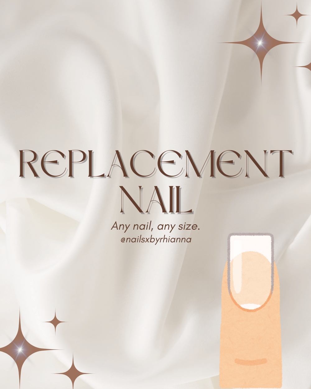 Image of replacement nail.