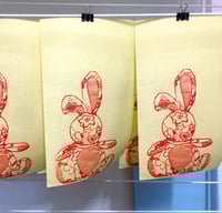 Image 3 of Follow me Bunny - Linolschnitt