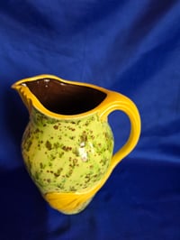Image 8 of Vintage Handmade Ceramic Rose Pitcher