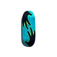 Image 1 of Mirror shape “HANDS” (aquamarine ply) 32mm