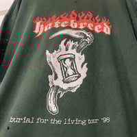 Image 5 of Hatebreed 'Burial For The Living' Tour 1998 XL