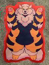 Image 1 of Arcanine Desk Mat 