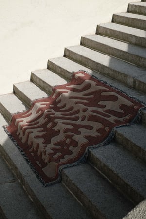 Image of Pareidolia Remixed Blanket