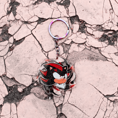 Image of Shadow "The Hedgehog" - Llavero