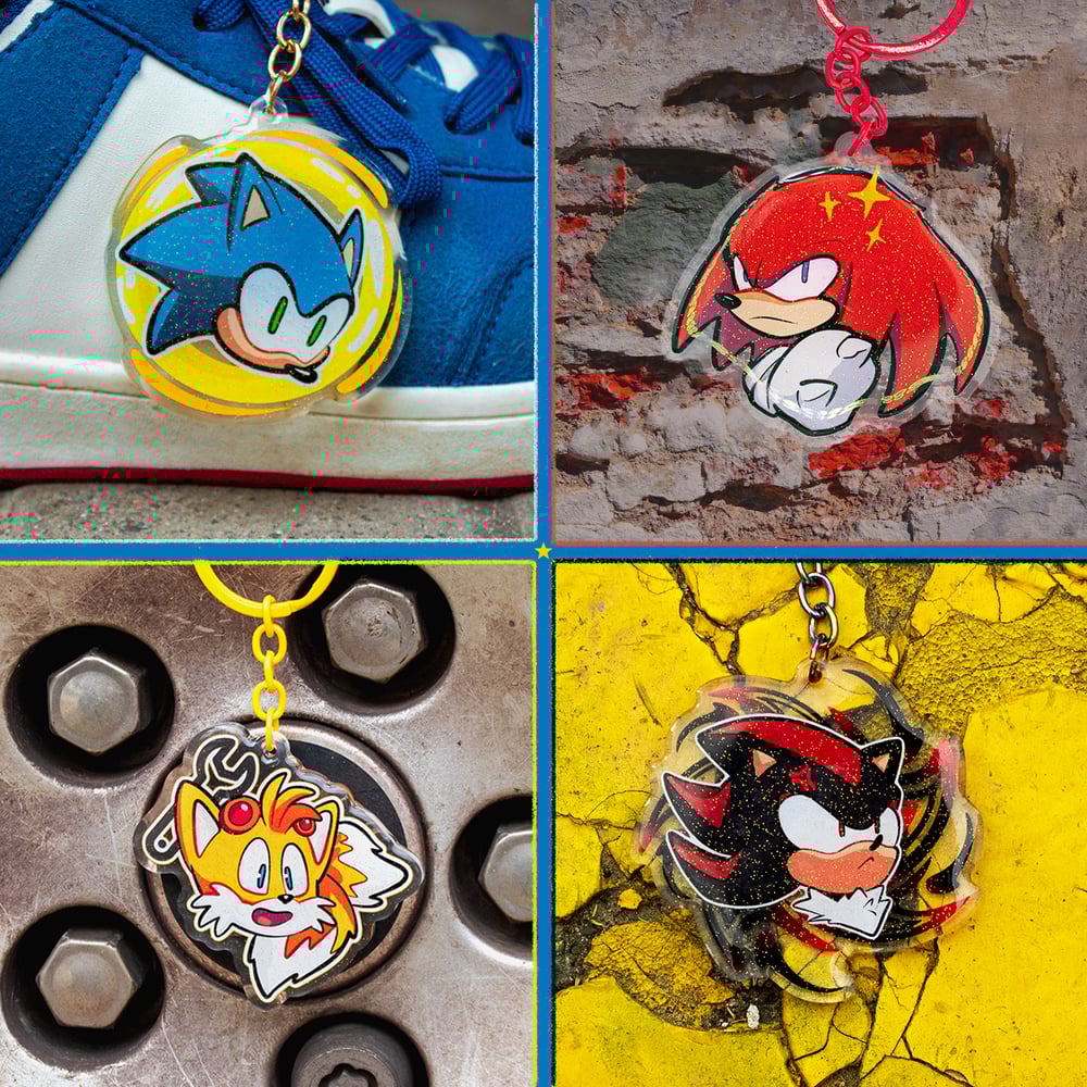 Image of Knuckles "The Echidna" - Llavero