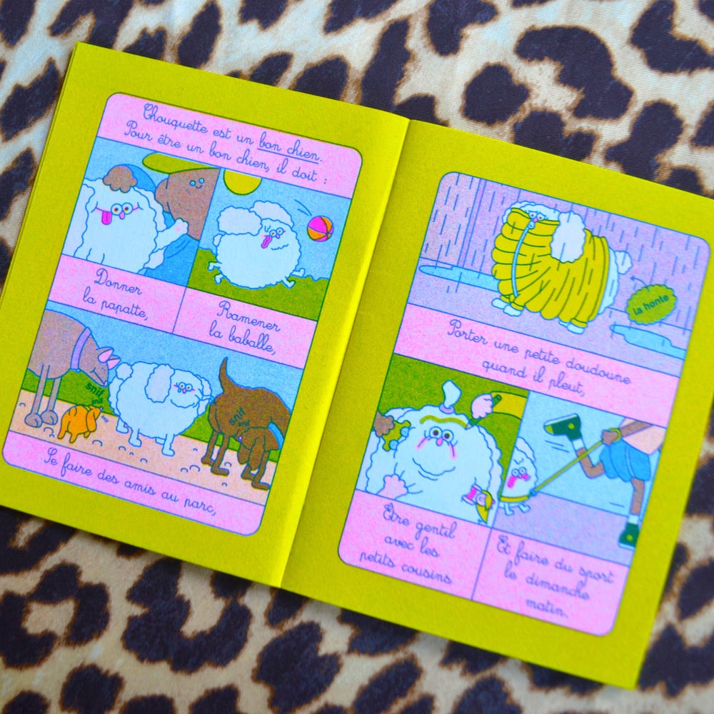 Image of " Chouquette pête un câble " - mini BD