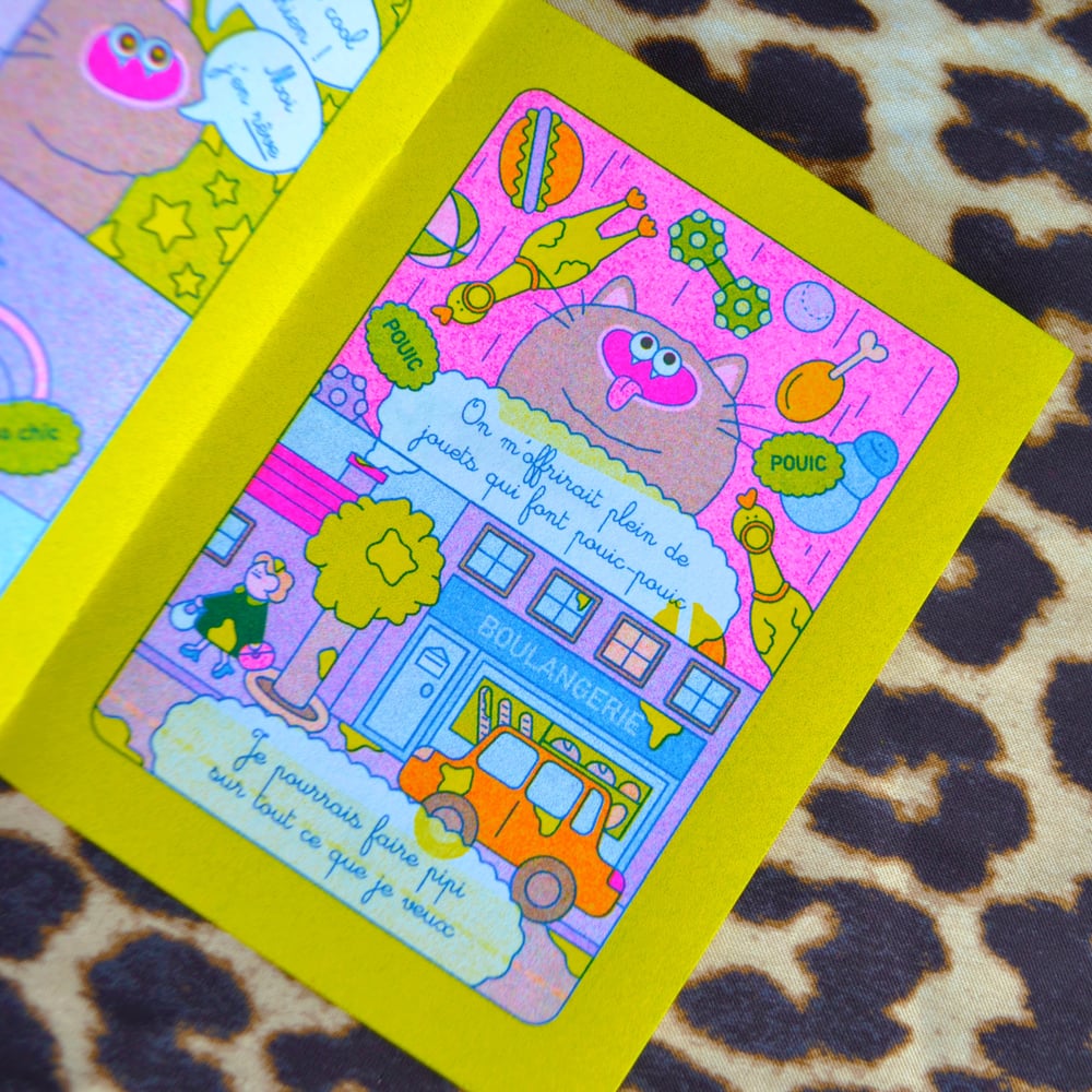 Image of " Chouquette pête un câble " - mini BD