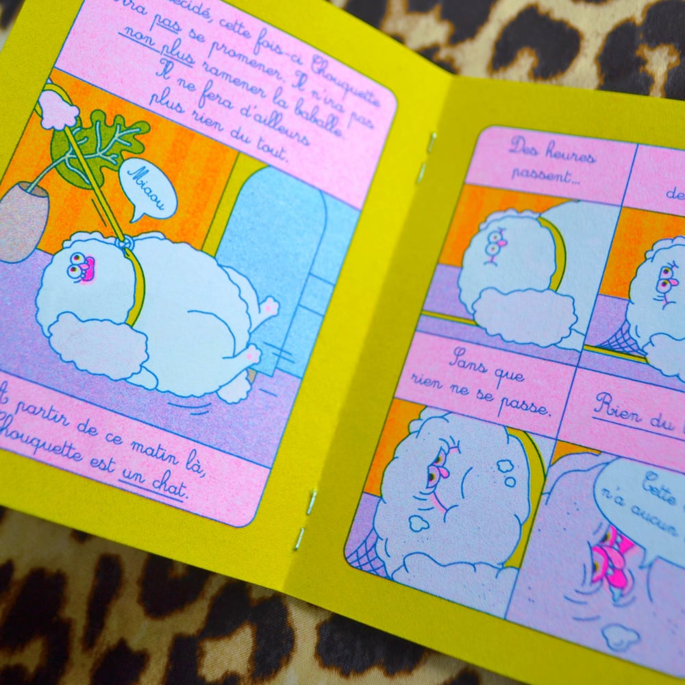Image of " Chouquette pête un câble " - mini BD
