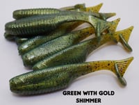 Image 3 of 3.2" Slouch Minnow (8 Pack)