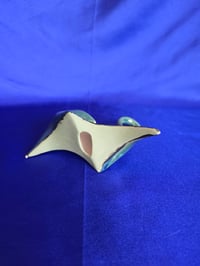 Image 8 of Modern Jazzy Ceramic Cat Handmade Cat Figurine