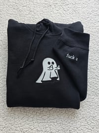 Image 6 of Ghost Middle Finger Hoodies