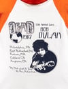 Grateful Dead 1987 Dylan/Dead Eyes of the World Raglan Lot T-Shirt - Fits L
