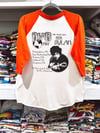 Grateful Dead 1987 Dylan/Dead Eyes of the World Raglan Lot T-Shirt - Fits L