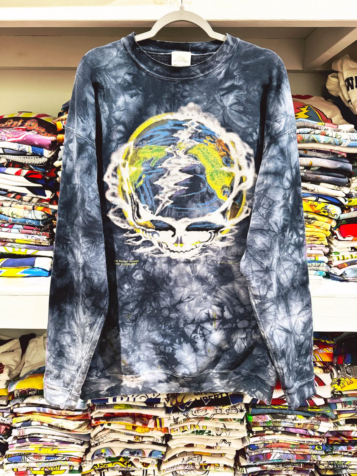 90s グレイトフルデッド US公式 リキッドブルー バンド Tシャツ