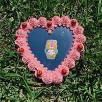 Stitches Star Glitter Sticker 