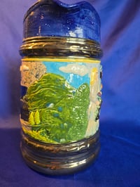 Image 3 of Ceramic Handpainted Vintage Pub  Pitcher Stein