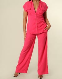 Fushia Flowy Set 