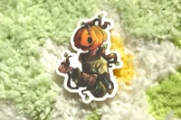 Pumpkin Head - Vinyl Sticker