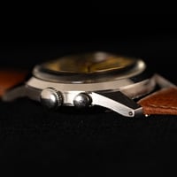 Image 5 of 1950s Vulcain Cricket "Waterproof" Dial Unpolished