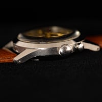 Image 6 of 1950s Vulcain Cricket "Waterproof" Dial Unpolished