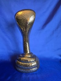 Image 3 of Handmade Ceramic Cobra Statue