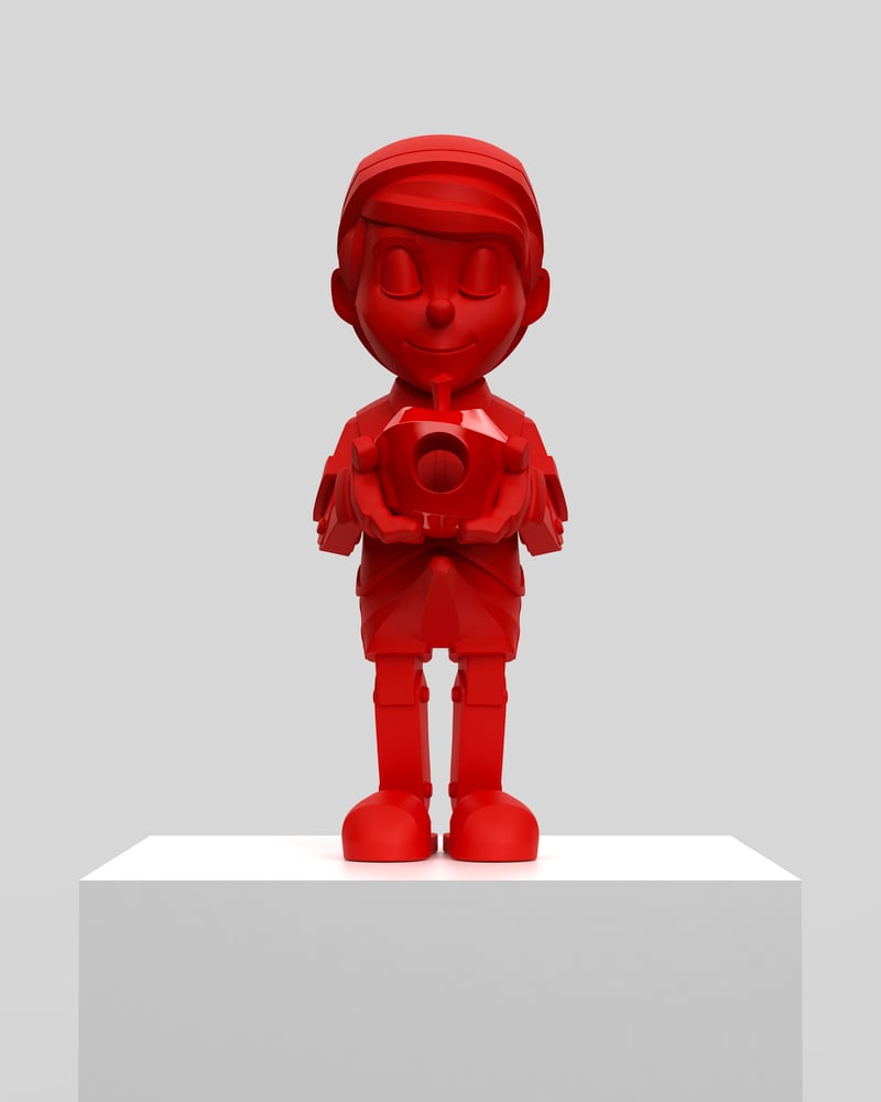 Image of A WOOD AWAKENING TEMPTATION (RED EDITION)
