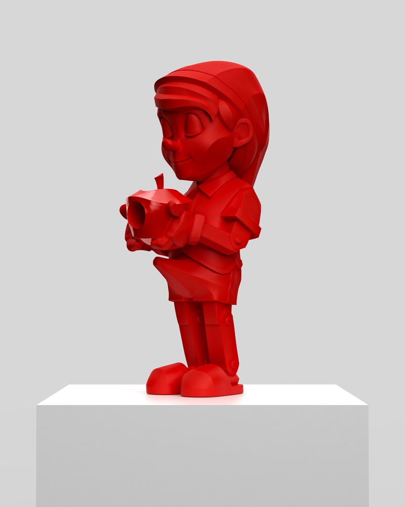 Image of A WOOD AWAKENING TEMPTATION (RED EDITION)