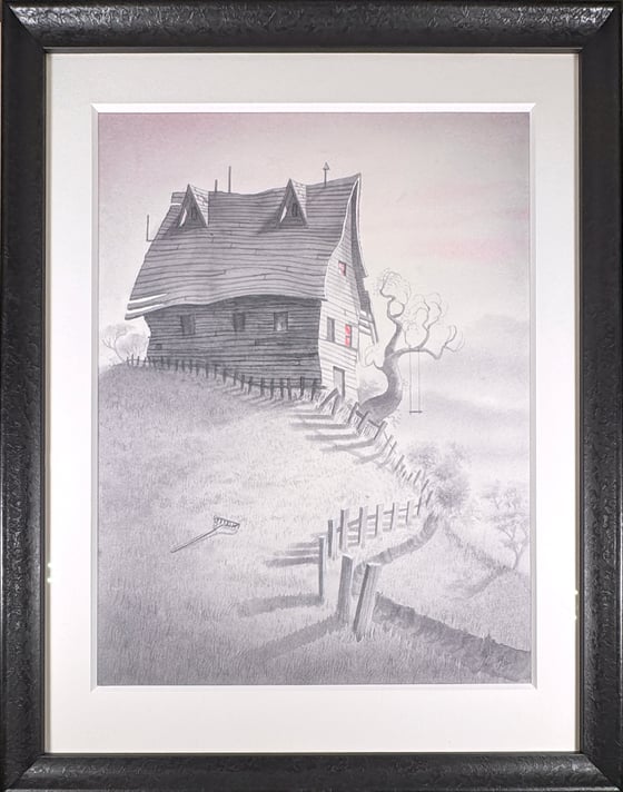 Image of "Swing", Original watercolor painting, 