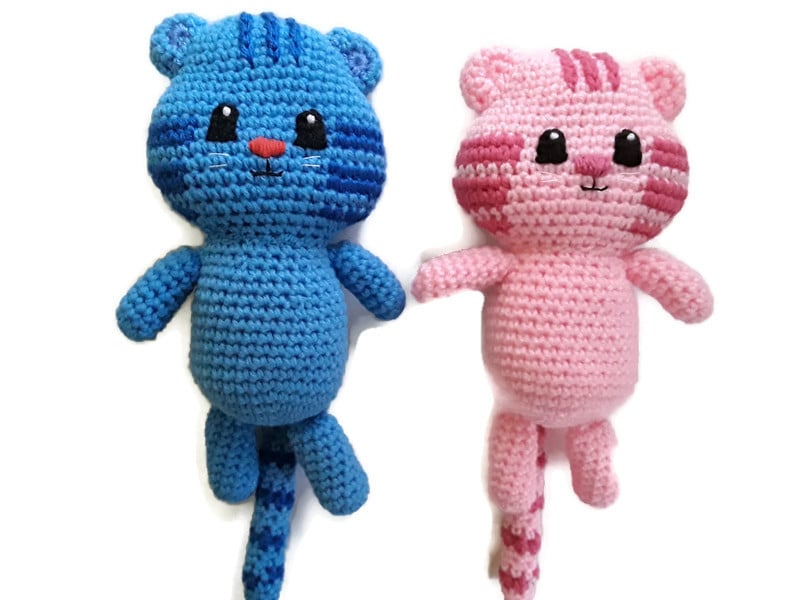 Image of Tigey Amigurumi Stuffed Animal